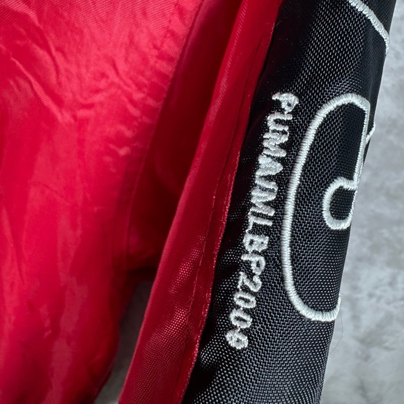 VINTAGE 2000 Cincinnati Reds Puma Full Zip Reversible Jacket Men's XL Nylon - Picture 3 of 8